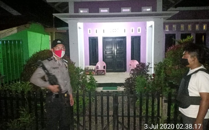 Polsek SAM Polda Bengkulu Turunkan Anggota ke Desa Gunung Kembang