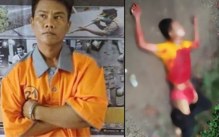 Tersangka saat diamankan