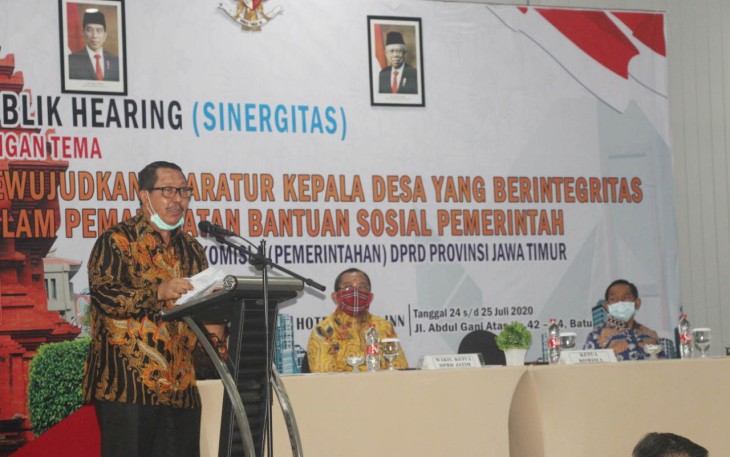 Publik Hearing Penyaluran Bantuan untuk Dampak Covid-19