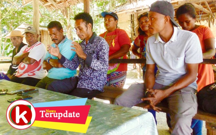 Suku Maya di Raja Ampat Sampaikan Dukungan