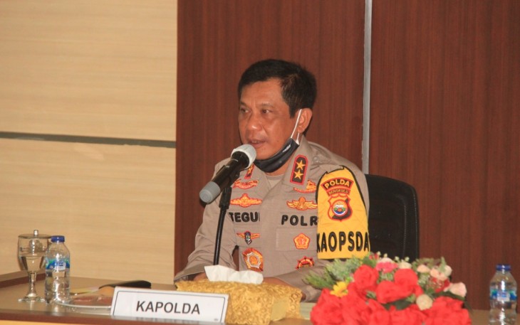 Kapolda Bengkulu Irjen Pol Drs. Teguh Sarwono M.Si