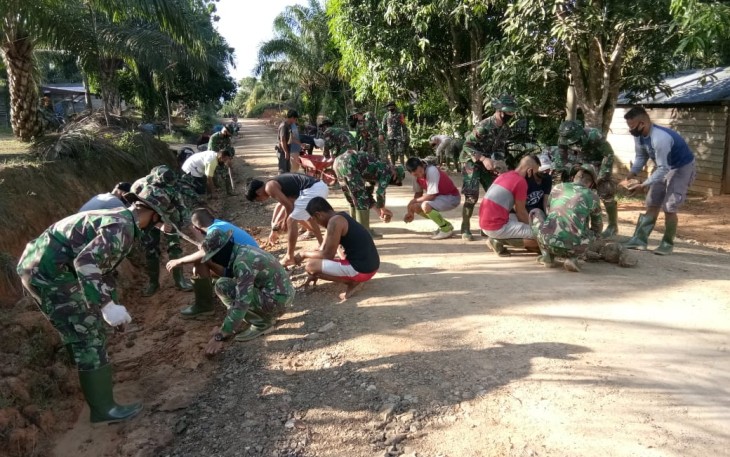 Solid Dan Peduli, Sasaran Fisik Tercapai Protokol Kesehatan Tetap Terjaga