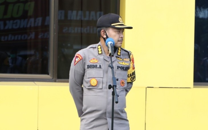 Karo Ops Polda Bengkulu Kombes Pol Dede Alamsyah S.Ik