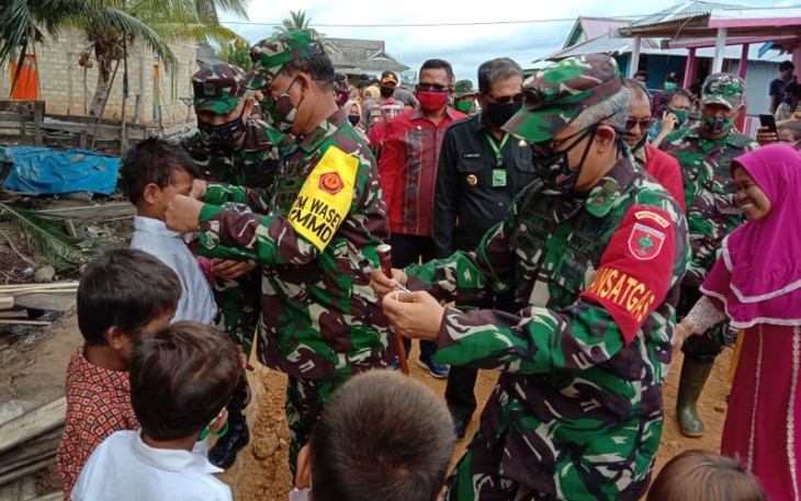 Tim Wasev Asops Kasad Apresiasi TMMD 108 Kolaka