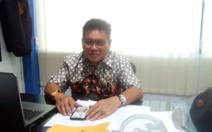 Kepada seksi lalu lintas angkutan laut dan usaha kepelabuhanan Indra Sayadi SE