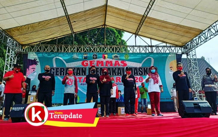 Aksi Gemmas Kota Blitar Tahun 2020 (foto: Faisal NR / Klikwarta.com) 