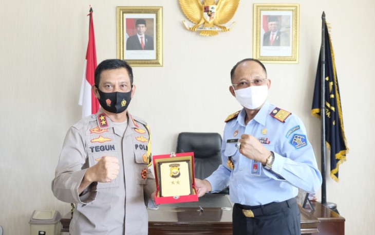 Kapolda Bengkulu dan Kakanwil Kemenkumham