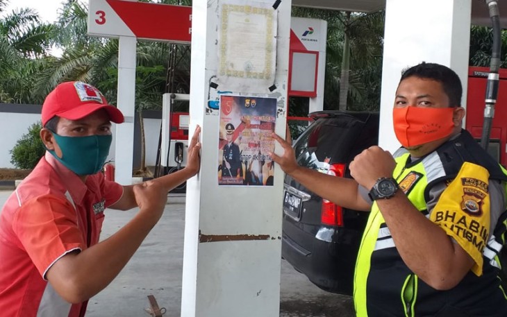 Polres Mukomuko Ajak Warga Berhenti Aktivitas Hari Selama 3 Menit