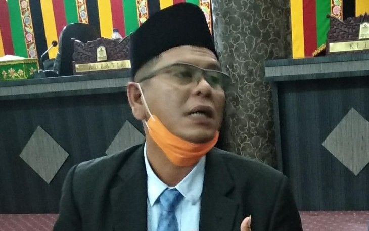 Ketua DPRK Aceh Singkil Hasanuddin Aritonang.