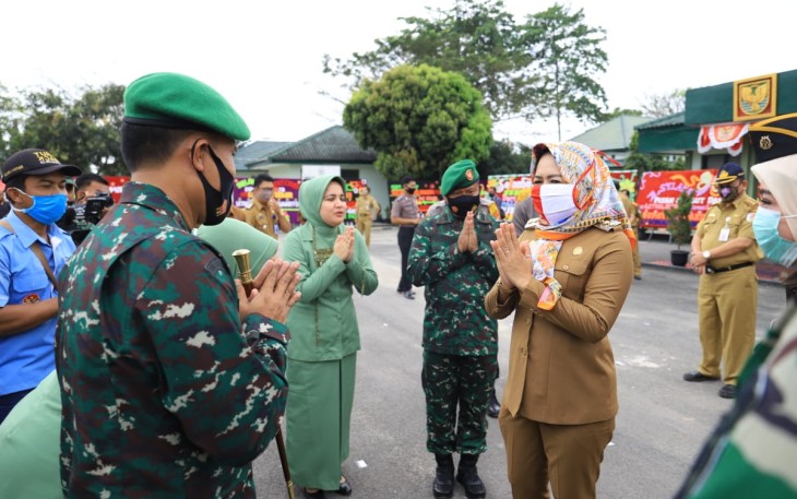 Bupati Winarti Ucapkan Terimakasih kepada Letkol Inf Kohir