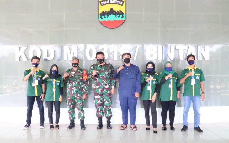 Kodim 0315/Bintan Terima Piagam Penghargaan Hanpangam dari Stisipol Raja Haji Tanjungpinang 