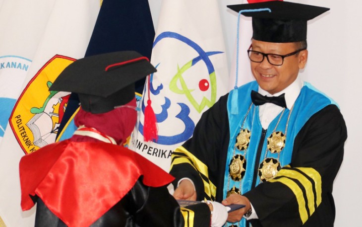 Menteri Edhy Lepas 1.356 Wisudawan Satuan Pendidikan Tinggi KKP