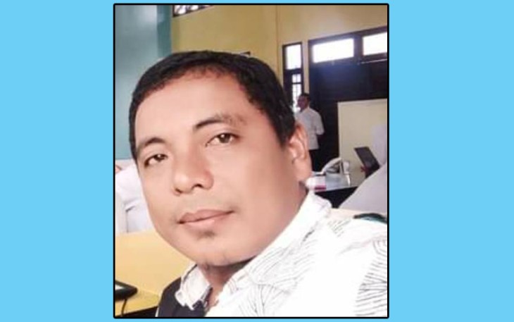 Salah seorang pemuda sekaligus Ketua GP Ansor Aceh Singkil Mufkirul SH.
