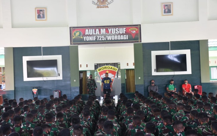 Danrem 143/HO Tekankan Prajurit Jajaran Tidak Mudah Terprovokasi