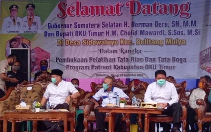 Gubernur Sumsel Kunker ke Desa Sidowaloyo