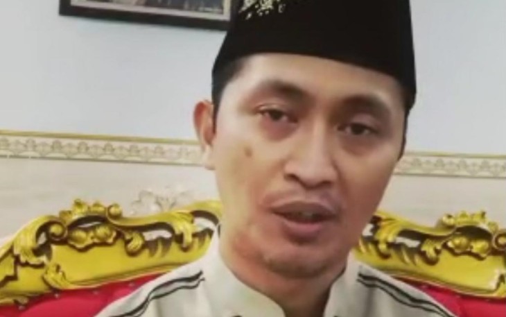 Gus Nurcholis pengasuh Ponpes Metal Muslim Al Hidayah Pasuruan.