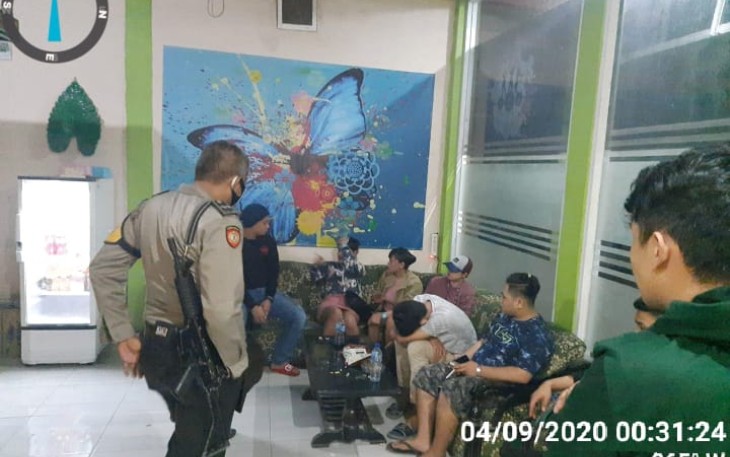 Polres Lebong Periksa Sejumlah Pengunjung