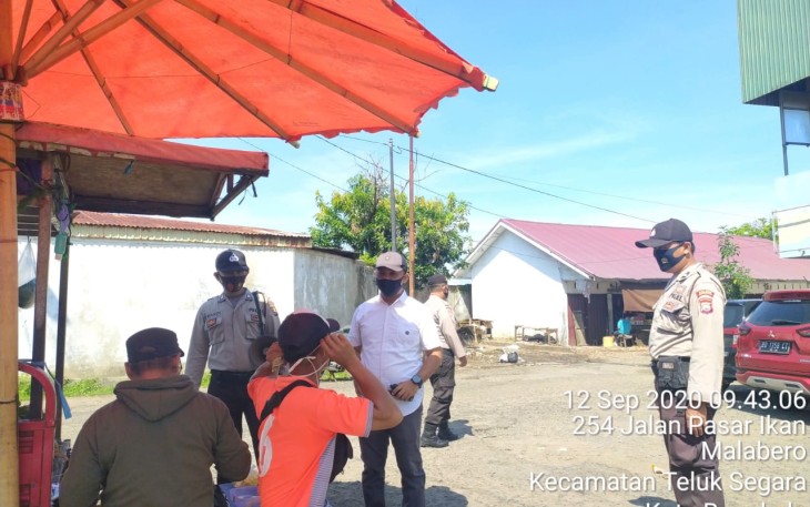 Polres Bengkulu Tingkatkan Sosialisasi Protokol Kesehatan