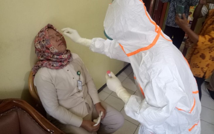 Satgas Deteksi Dini Polres Mukomuko Klarifikasi Hoax Covid-19 Disertai Sosialisasi Protokol Kesehatan
