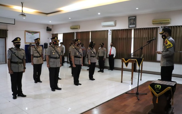 4 Jabatan Perwira Polres Kendal Alami Pergeseran
