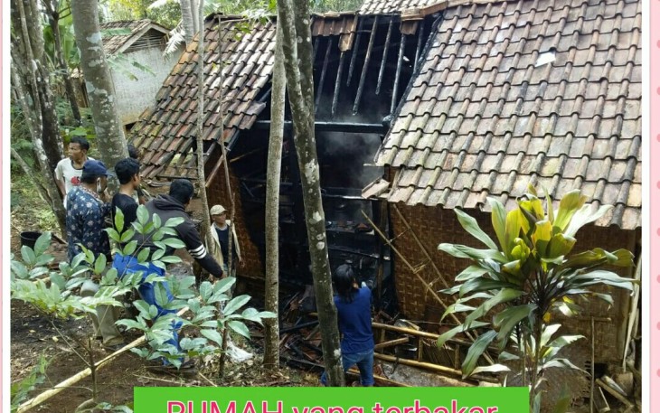 Si Jago Merah Lalap Rumah Warga Desa Cimungkal