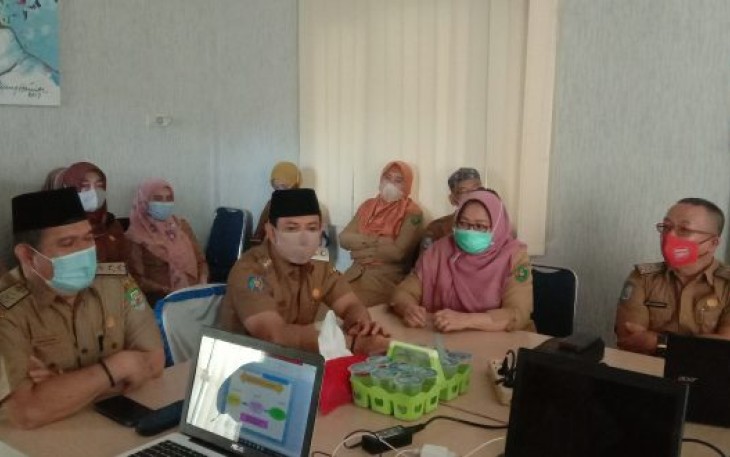 Wakil Wali Kota Bengkulu Dedy Wahyudi Dengarkan Paparan SAKIP dan PMPRB Dari OPD Terkait 