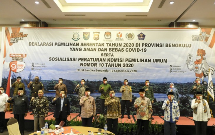 Deklarasi Pilkada Serentak Aman Covid-19