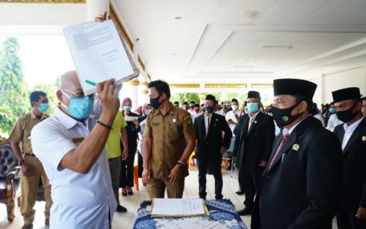 Bupati Bengkulu Selatan Teken Kenaikan Tunjangan Anggota BPD