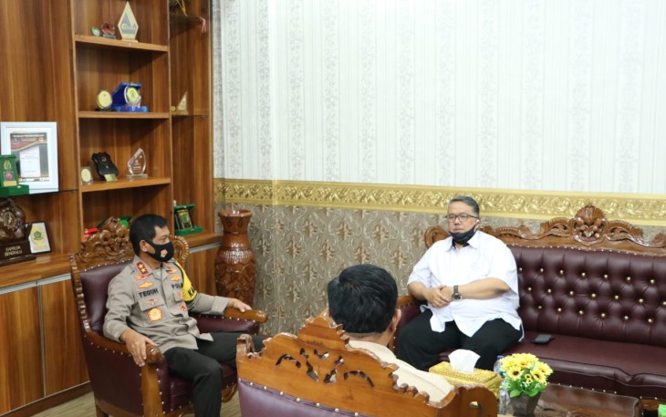 Kapolda Bengkulu Siap Bersinergi Dengan Bulog Salurkan Bantuan Beras ke Masyarakat