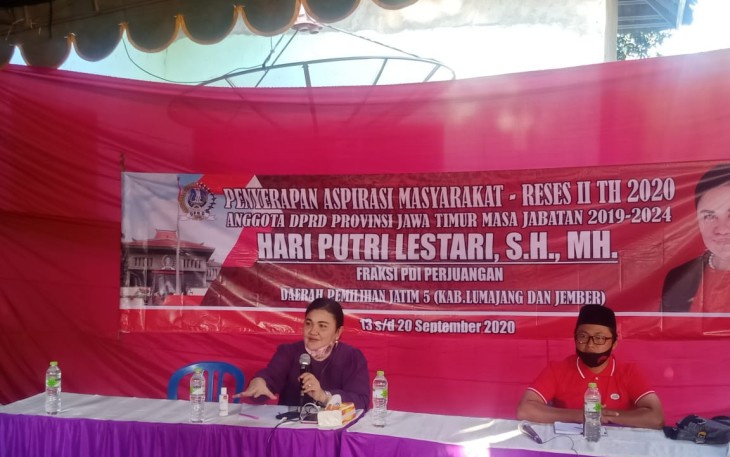Anggota DPRD Jatim Hari Putri Lestari