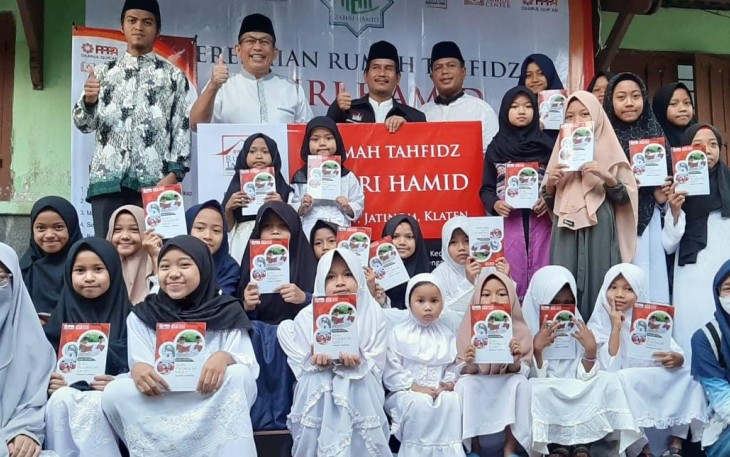 Launching Rumah Tahfidz Zahri Hamid di Kampung Cawan