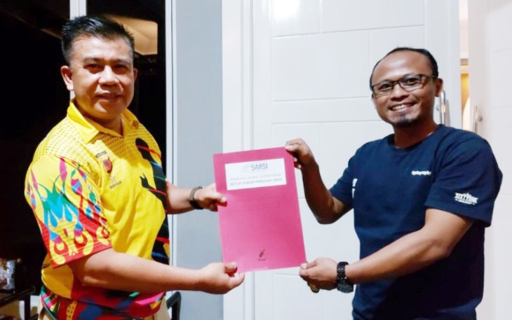 Penyerahan SK penasihat SMSI