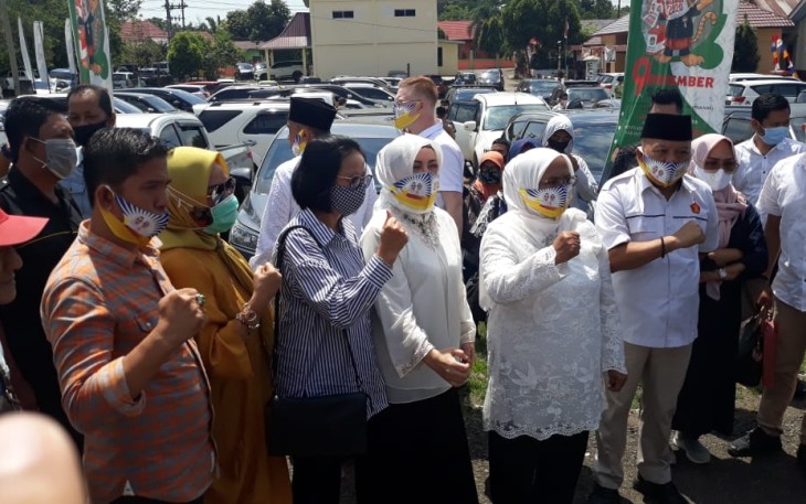 Ramah-Berarti Daftar ke KPU Musirawas