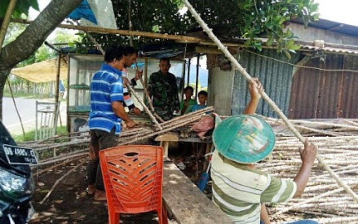 Babinsa Sosialisasikan Protokol Kesehatan Covid-19