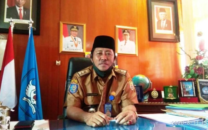 Plt kepala Dinas Pendidikan dan kebudayaan (Dikbud) Provinsi Bengkulu Drs Eri Yulian Hidayat M Pd