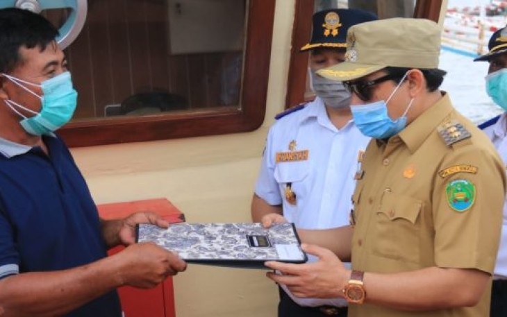 Serah Terima Kapal Pelra Kemenhub