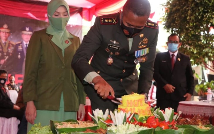 Komandan Kodim 0807/Tulungagung Letkol Inf Mulyo Junaidi SE MTr 