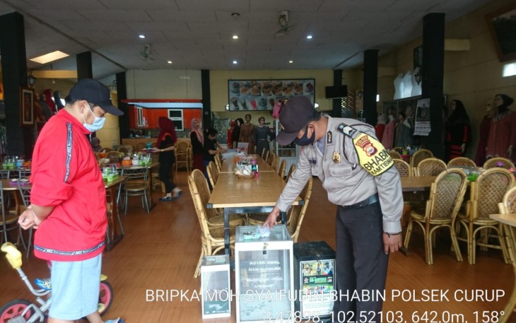 Personil Polres Rejang Lebong Saat Melakukan Olah TKP 