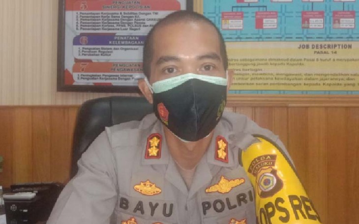 Kapolres Seram Bagian Barat AKBP Bayu Tarida Butar Butar
