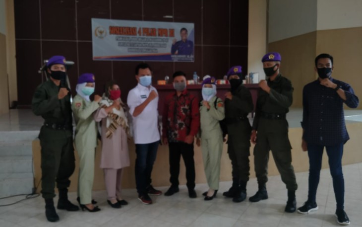 Sosialisasi 4 Pilar Anggota DPR RI Dari Partai Nasdem Hasbi Anshory SE MM