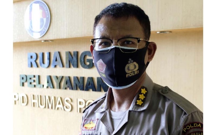 Kabid Humas Polda Bengkulu Kombespol Sudarno S Sos MH 