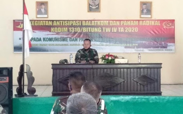  Kasdim 1310/Bitung Mayor Inf Vino S Onibala SPt 