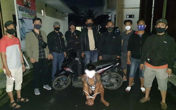 Terduga Pelaku Diamankan  
