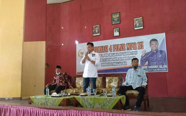 Hasbi Anshory Gelar Sosialisasi 4 Pilar MPR RI Pada Guru Paud dan Tomas