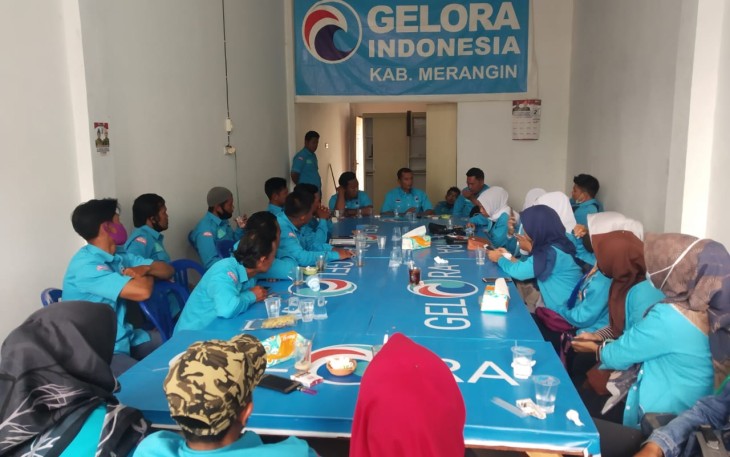 Partai Gelora Kabupaten Merangin Lakukan Konsolidasi Hadapi Pilgub Jambi 2020