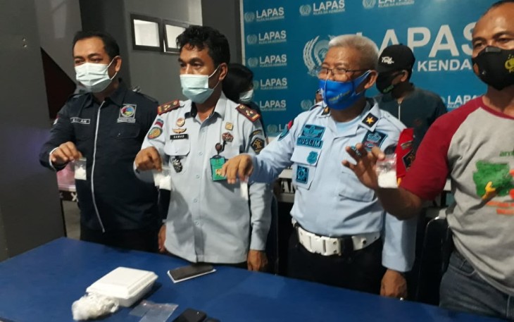 Lapas Kelas IIA Kendari Kembali Gagalkan Penyelundupan Narkotika Jenis Shabu