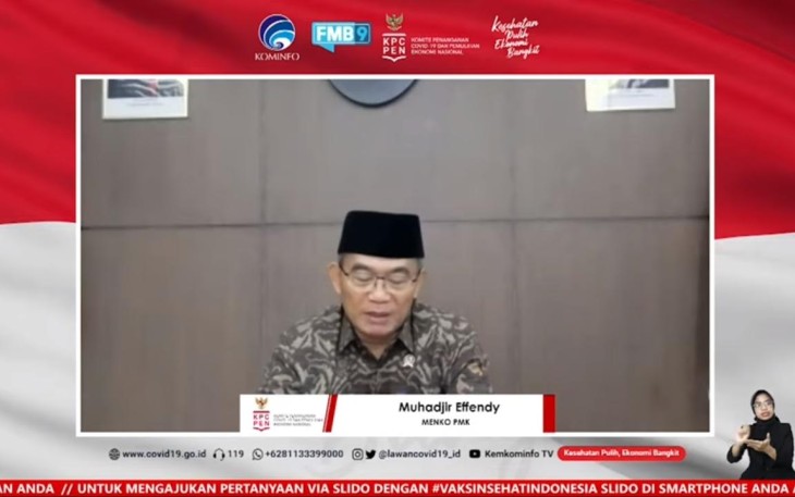 Menko PMK Muhadjir Effendy.