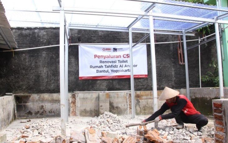 PPPA Daarul Quran Gandeng Mandiri Amal Insani Perbaiki Sanitasi Rumah Tahfidz