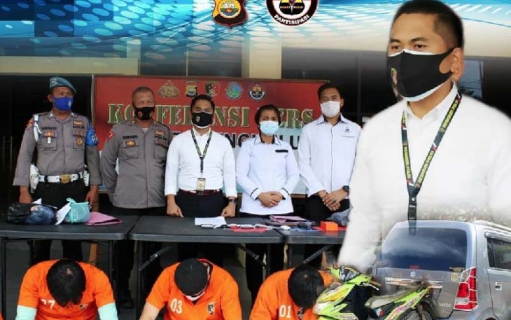 Dalam Sepekan Polres Bengkulu Tangkap 10 Pelaku Kejahatan Konvensional
