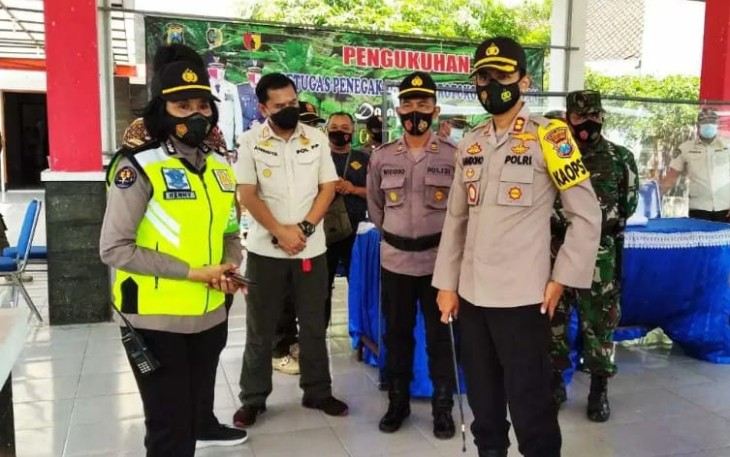 Polres Tulungagung Jaring 15 Orang Pelanggar Prokes 